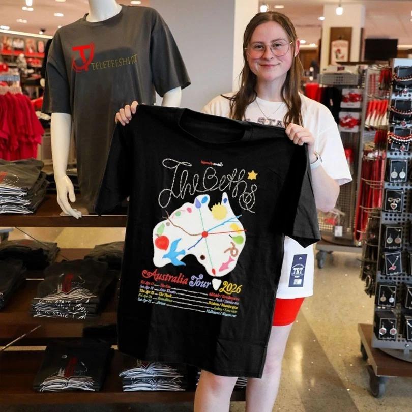 The Beths Australia Tour 2026 T-shirts S