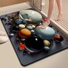 Elegant Stone Anti-Slip Quick-Dry Bathroom & Kitchen Mat