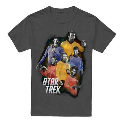 STAR TREK Unisex Adult Galaxy Glow T-Shirt