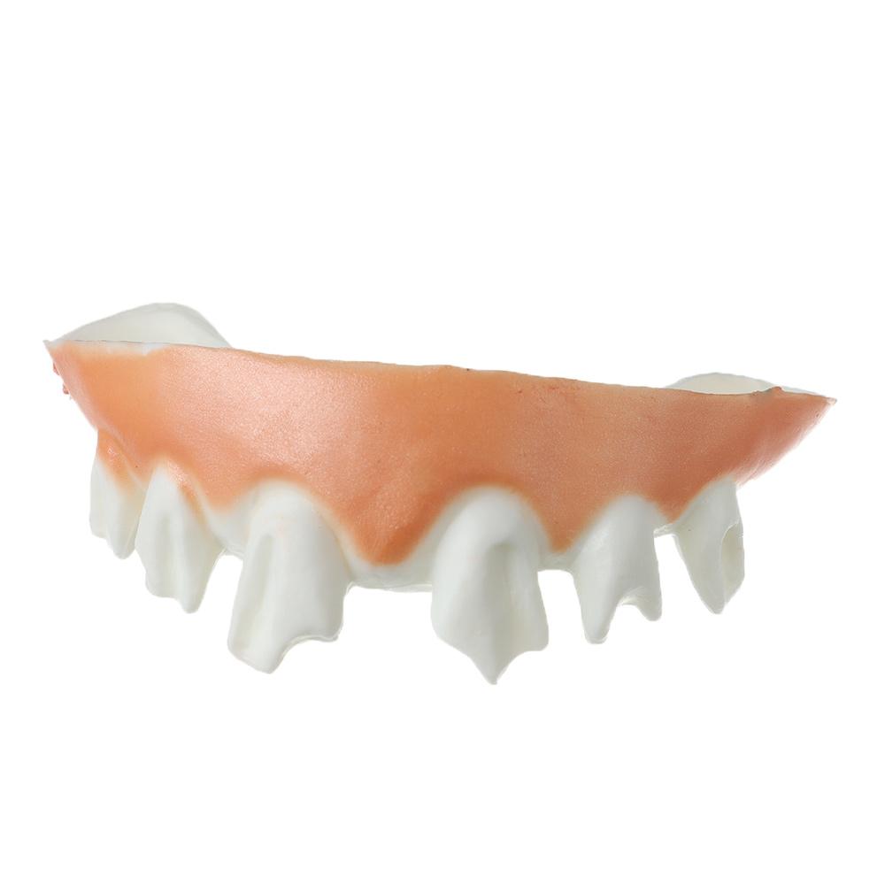 12Pcs Funny Halloween Decoration Creative Party Bags Tooth Toy Rotten Teeth Horror Toys
