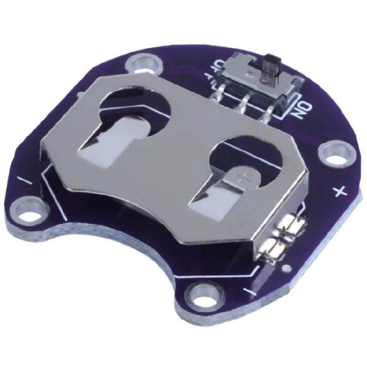 2Pieces CR2032 Battery Holder Module Offering Wide Compatibility For Multiple Electronic Applications