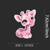Giraffe Cartoon Grievance Sticker Durable for Laptop, Car, Luggage, Skateboard & More - Perfect for Teens, Adults, Creative Decor & Gifting