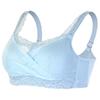 Lace Wire-Free Breathable Breast Cover Bra with Insertable Pads - Style 8801