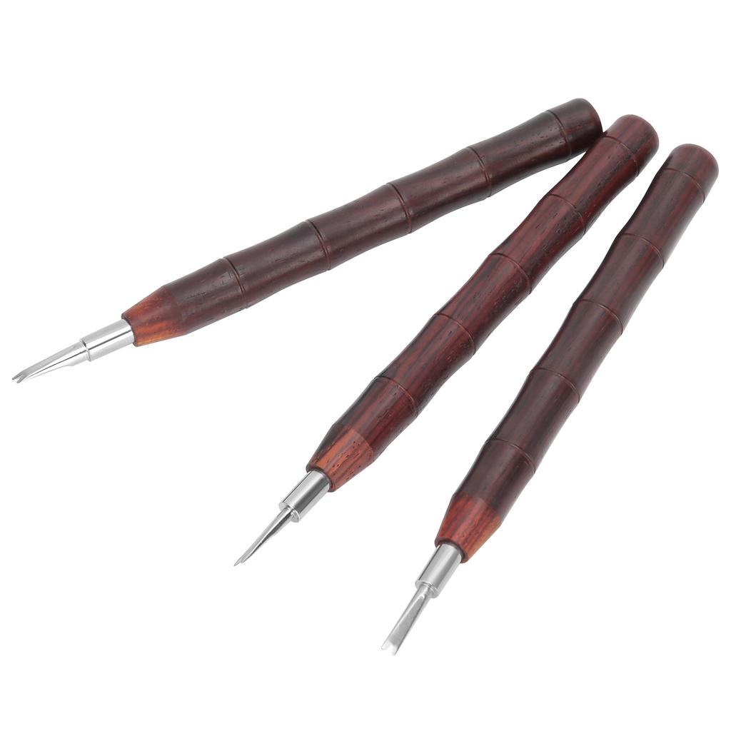 Extractor bare cu arc pentru brățară de ceas în formă de V cu mâner de lemn, consumabile pentru repararea ceasurilor de mână