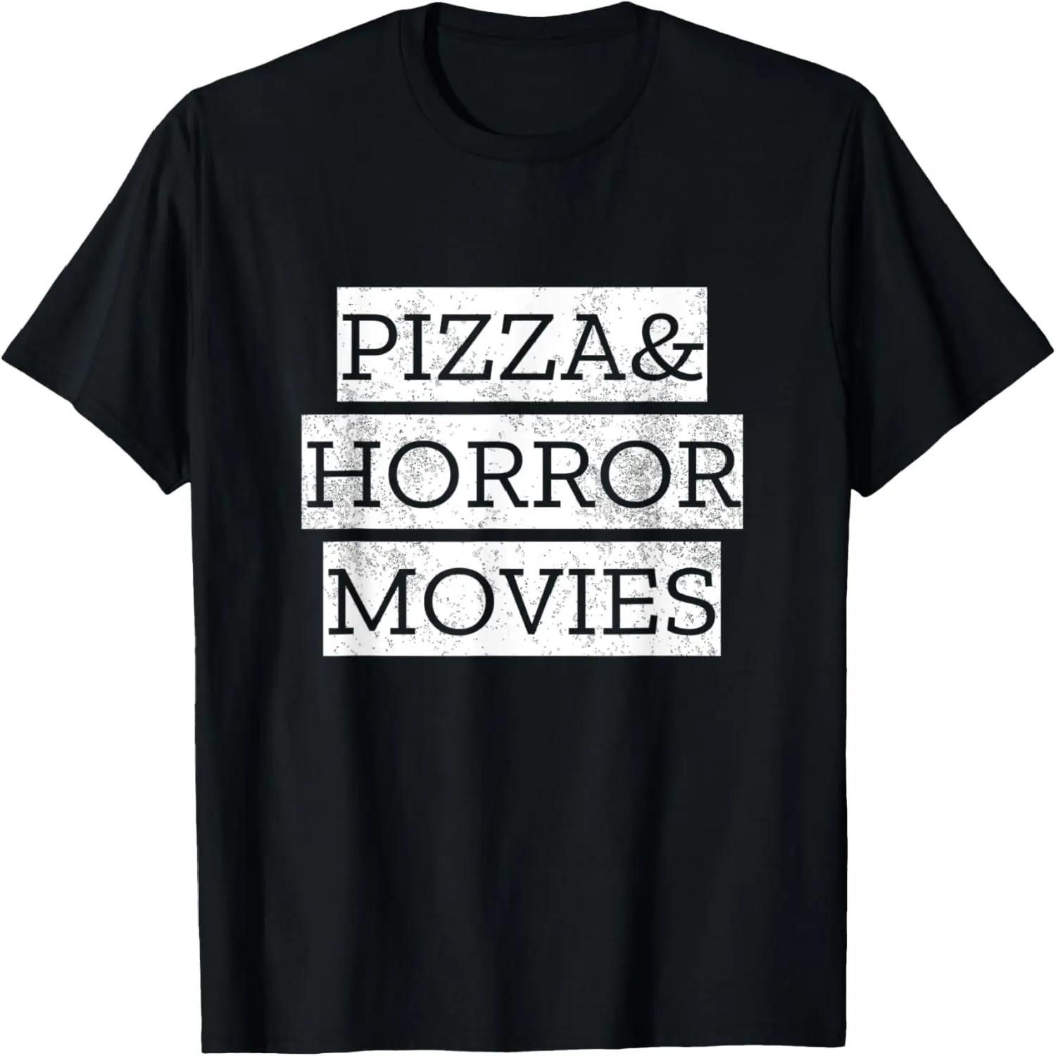 Pizza And Horror Movies T-Shirt S