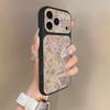 Flowers are everywhere, suitable for iPhone17promax mobile phone case, Apple 16pro new 15pro niche 16 leather.