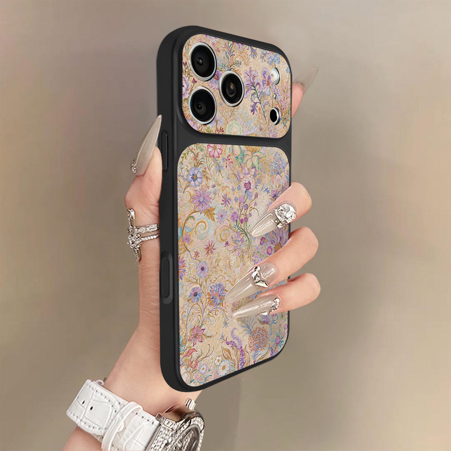 

Flowers are everywhere for iPhone17promax mobile phone case Apple s new niche Apple 13