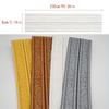 1pc 8cmx2.3m 3D Self Adhesive Waterproof Wall Border Skirting Wall Trim Line Wall Stickers Home Decoration