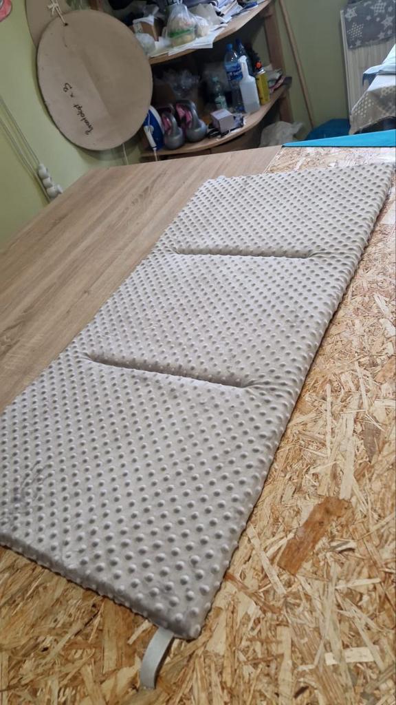 rocking blanket XXL without velcro light grey