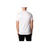 Emporio Armani SS23 Logo Stickerei Einfarbige Rundhals Kurzarm T-Shirt Herren Oberteile Weiß 6K1T72-1JUVZ-101