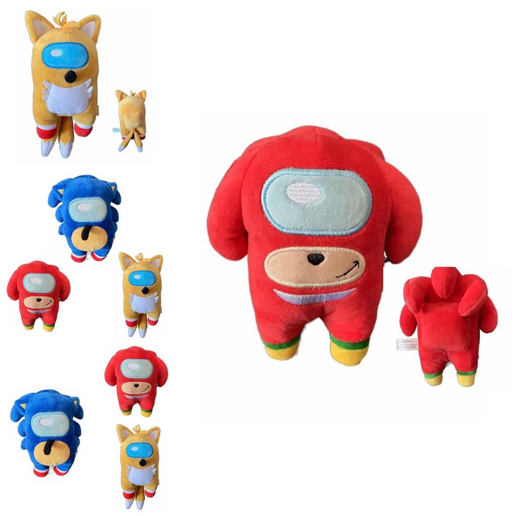 Cute Sonic And Among Us Kawaii Plush Doll For Boys And Girls Perfect Christmas And Birthday Gift