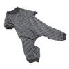 Striped Dog Pajamas Stylish Cute Summer Thin Soft Stretchable 4 Legs Puppy Jumpsuit for Dogs Cats