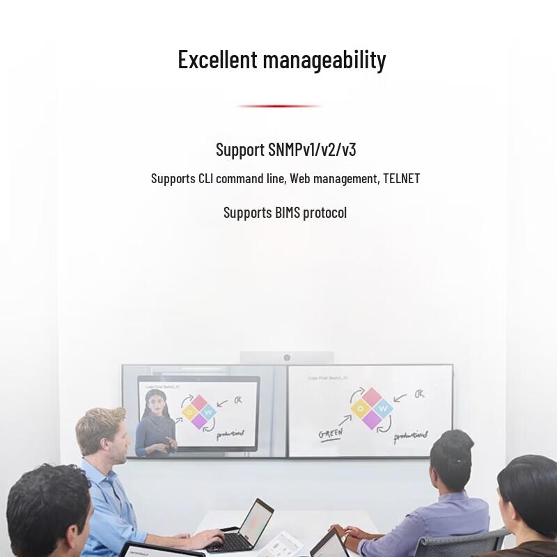 H3C RS5110-8FP4MS 8-Port Gigabit Managed PoE Access Switch
