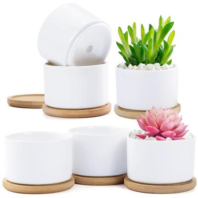 Gesichtsfarbe Keramik Sukkulente Kaktus Zimmerpflanze Geeignet für Mini Home Office mit und Untersetzer Keine Töpfe, Töpfe, Töpfe, Pflanzen, Deko, Balkon, Geschenk,
