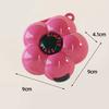 Kreative Blumen Pillendose Tragbare Aufbewahrungsbox Anhänger Wasserdicht mit Trennwänden Schmucketui Kunststoff Dopamin Organizer Box