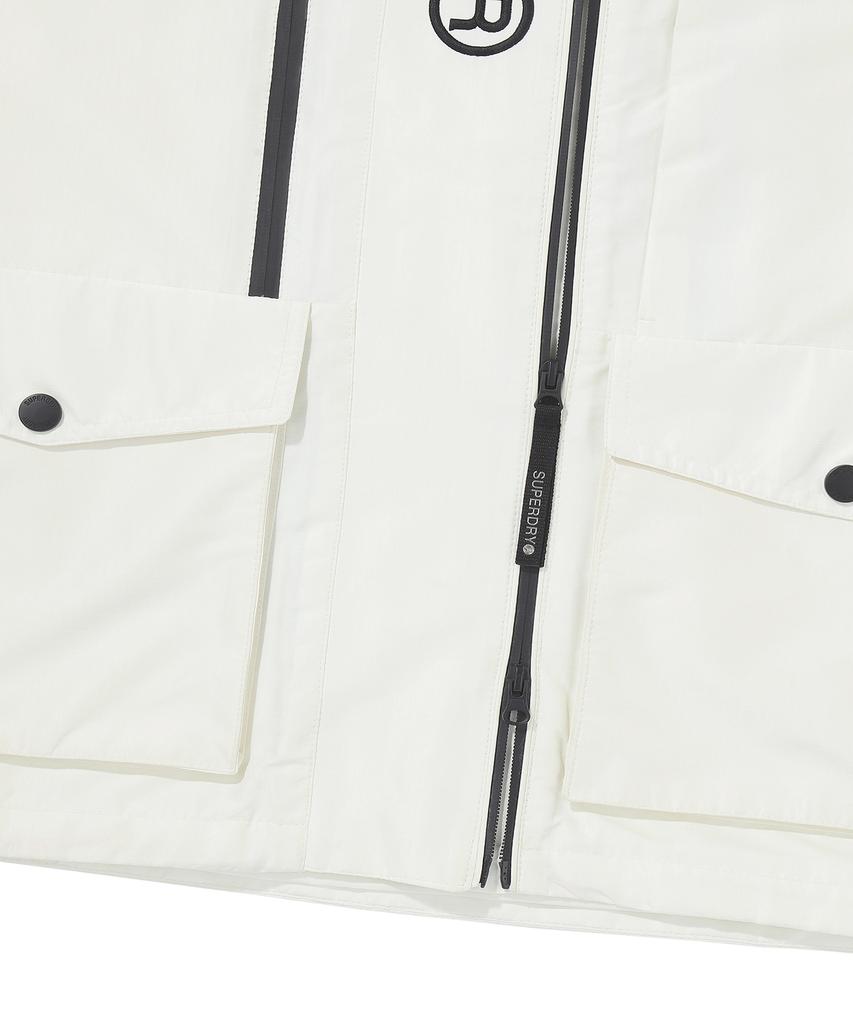 Superdry Signature Windcheater Jacket Cream