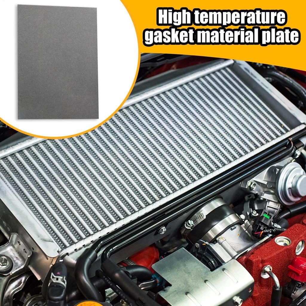 Gasket Material Automotive Exhaust Gasket Material 3 Pieces Oil-Resistant Cuttable Automotive Small Engine Repair Accessories