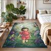 Crystal Velvet Rug Soft Non Slip Indoor Floor Mat Home DecorSpirited Away