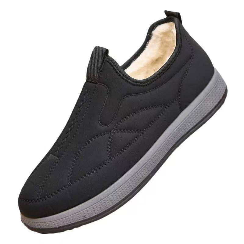Cotton Shoes Shoes Winter New Men's Cotton Shoes One Pedal Piled Thickened Outdoor Warm Men's Shoes