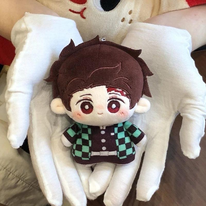 Demon Slayer Doll Toys Cute Tanjiro Kamado Ornament Cartoon Anime Figure Decorations Birthday Gifts Funny Toys Gifts