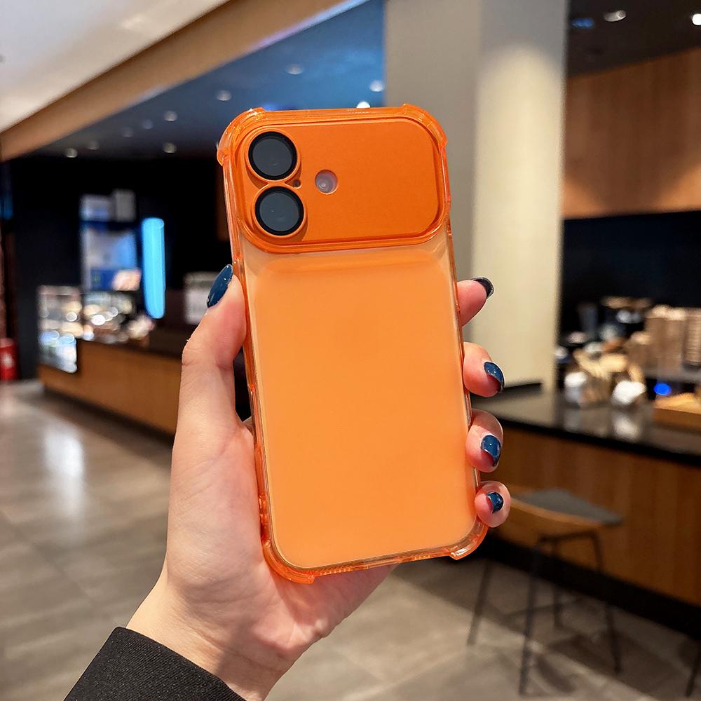 Candy Color Shockproof Armor Phone Case For iPhone 17 16 15 14 13 Pro Max 16Pro 17Pro Cases Airbag Bumper Protector Cover
