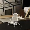 Creative Desktop Lazy Phone Holder - Universal Metal Stand for Apple & Android, Stable & Cute Design for Men & Women.
