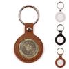 Badge Decision Coin Storage Keychain Leather Case 30-38mm Commemorative Coin Protective Case 