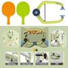 Indoor Hanging Table Tennis Trainer withCFacket Balls Hooks Portable Exerciser