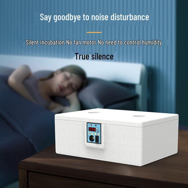 Smart Automatic Incubator for Quail, Duck, and Goose Eggs - Compact and Intelligent Hatching Machine for Home Use