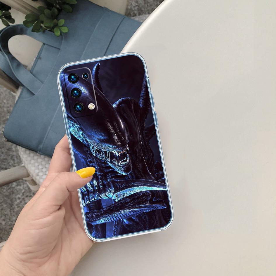 CJ4 Aliens vs Predator Xenomorph Hülle für LG K22 K30 K40 K40S K41 K42 K50 K50S K51 K51S K52 K61 K62 K71 K92 Q60 Q61 V40 V50 V60