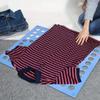 Shirt Folding Board Fast Efficient Laundry Clothes Pants Assemblable Folders Space-Saving Perforated Plastic Bender Organizer