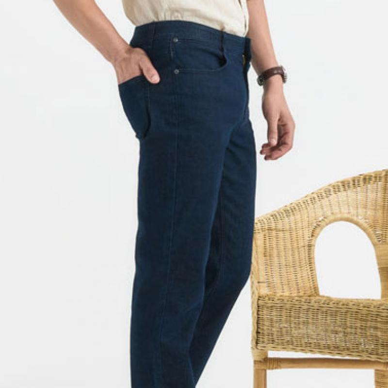 Bang Bang Men S Lycra Summer Denim 1+1