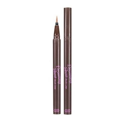 House Drawing Show Brush Eyeliner, BR401 Vengeance Brown, 2 Pieces