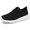 Shoes women's summer new breathable casual single shoes 2025 soft-soled fly-woven socks shoes couple sports shoes