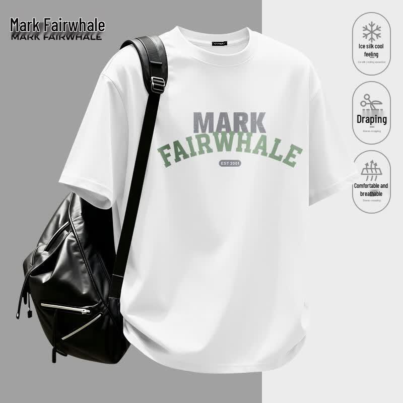 Mark Fairwhale Men's Ice Silk Cooling Short Sleeve T-Shirt