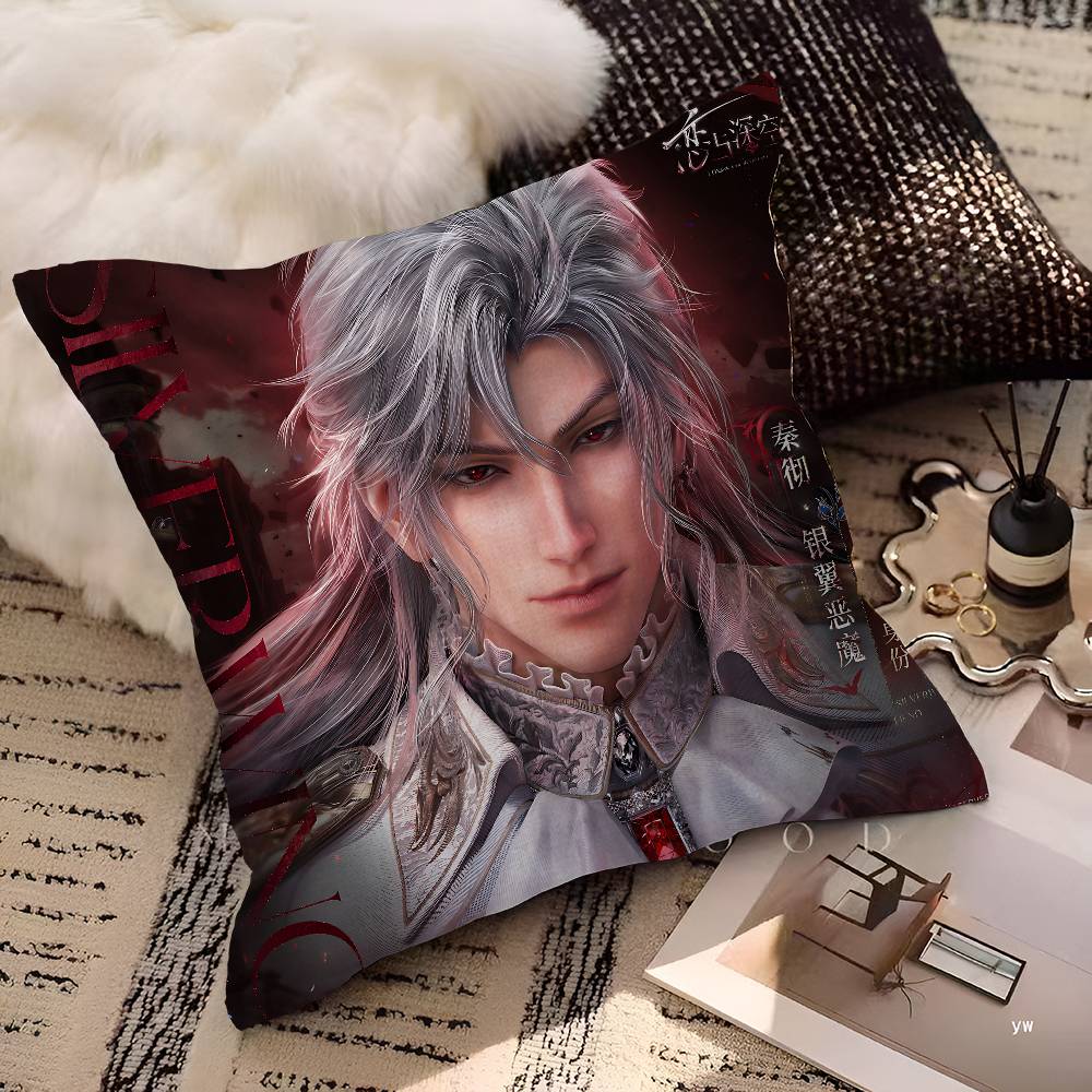 Love And Deep Space Game Pillow Anime Pillow Sofa Bed Head Pillow Cover Cushion Cover 45X45 Cm Fashion