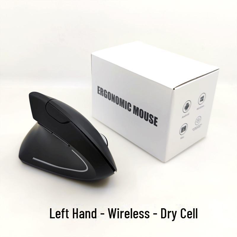 Dual-Mode Bluetooth 5.0 Wireless & 2.4G Charging Vertical Mouse