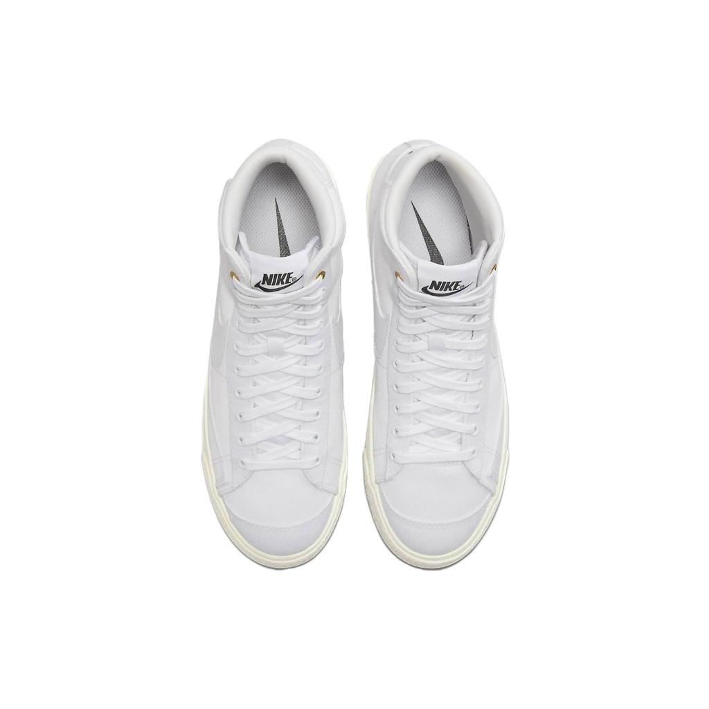 New Nike Blazer Mid '77 Canvas 'White Sail' Women's DX5550-100
