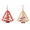 Christmas Wooden Pendants For Xmas Tree Snowflakes Chrism In Decoration Creative Decoratio Decor Ornament Party Gift Accessories