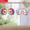 Cute Hedgehog Acrylic Earrings for Women Y2K Fashion Drop Earrings Animal Earrings Trendy Female Earrings Birthday and Holiday Earring Jewelry Gift