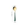 1010 Stainless Steel Titanium-Plated Multifunctional Spoon: Ideal for Desserts, Coffee, Soup, Kids, Household, or Hotel Use