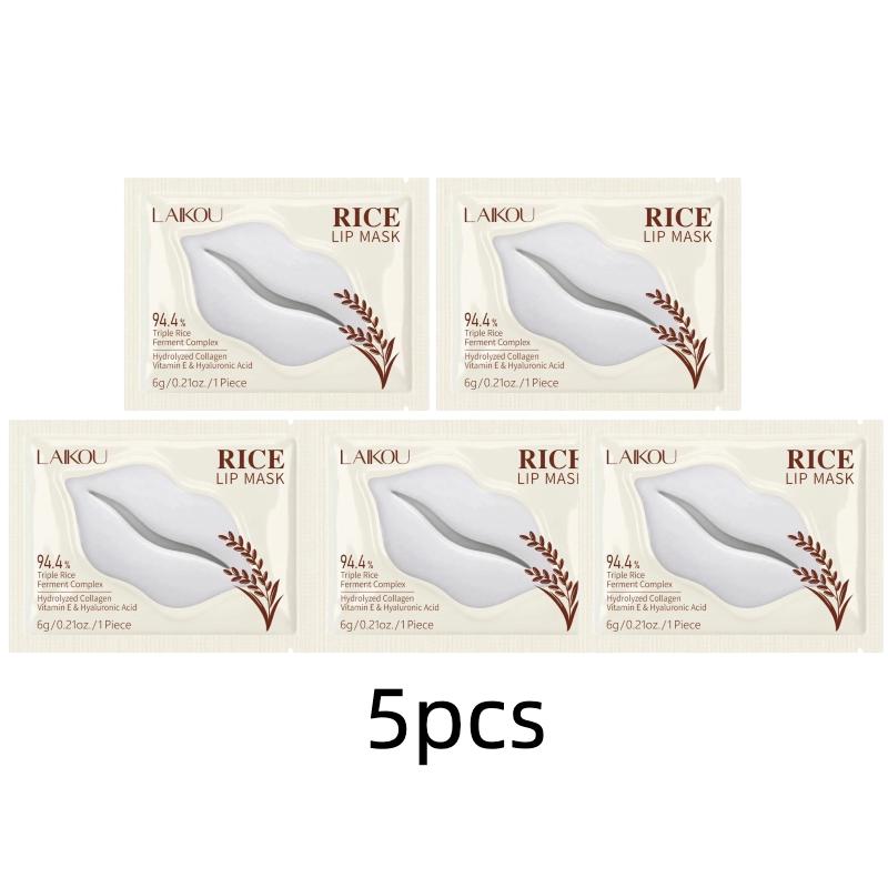 LAIKOU Reis-Lippenmaske 6g feuchtigkeitsspendende Lippenpflege