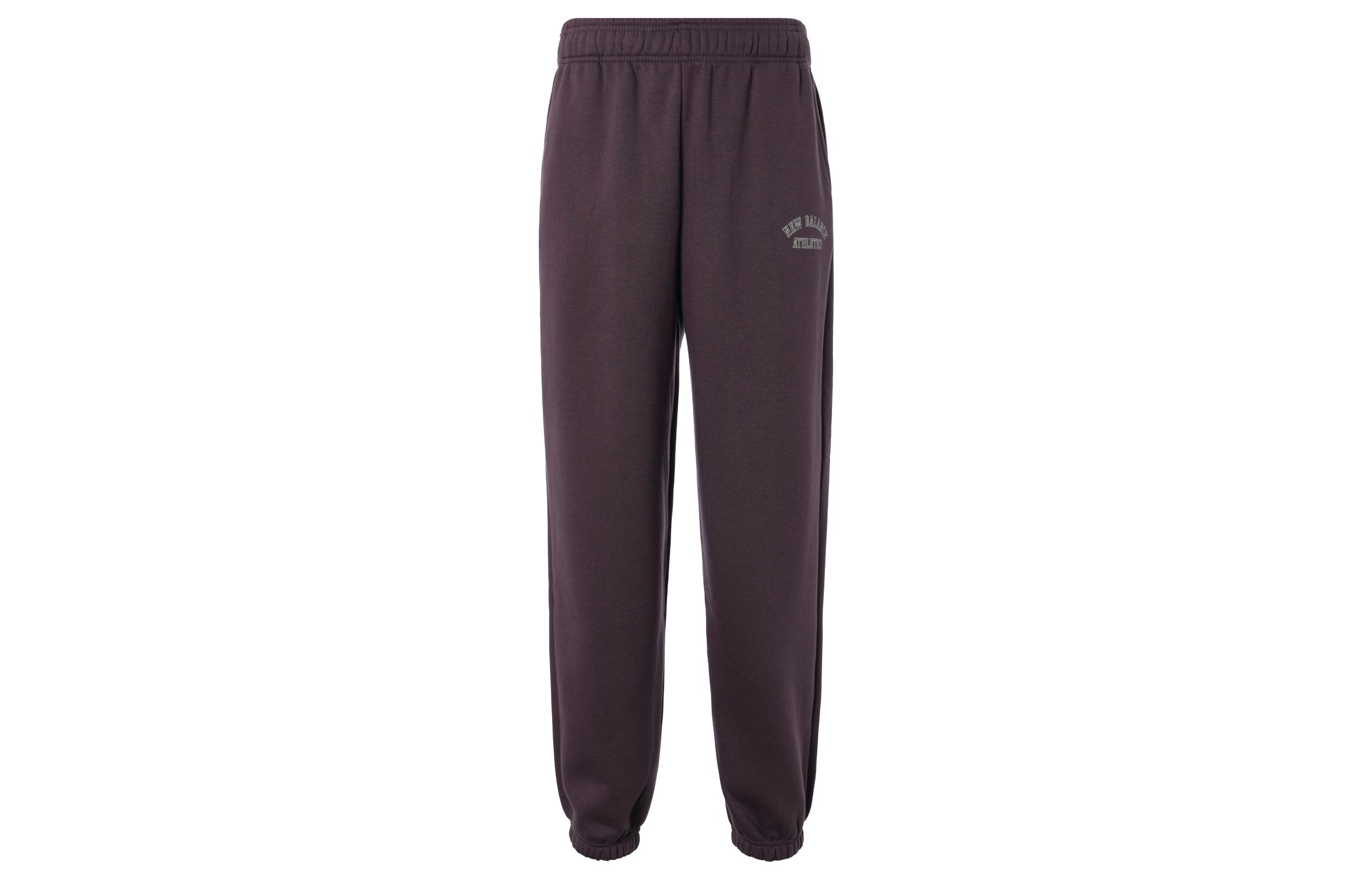 New Balance Knitted Sweatpants Women s Plum Brown WP43500-PLN L