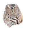 Thickened Soft Waxy Hooded Sweater Women's Spring New Loose and Versatile Design Knitted Top