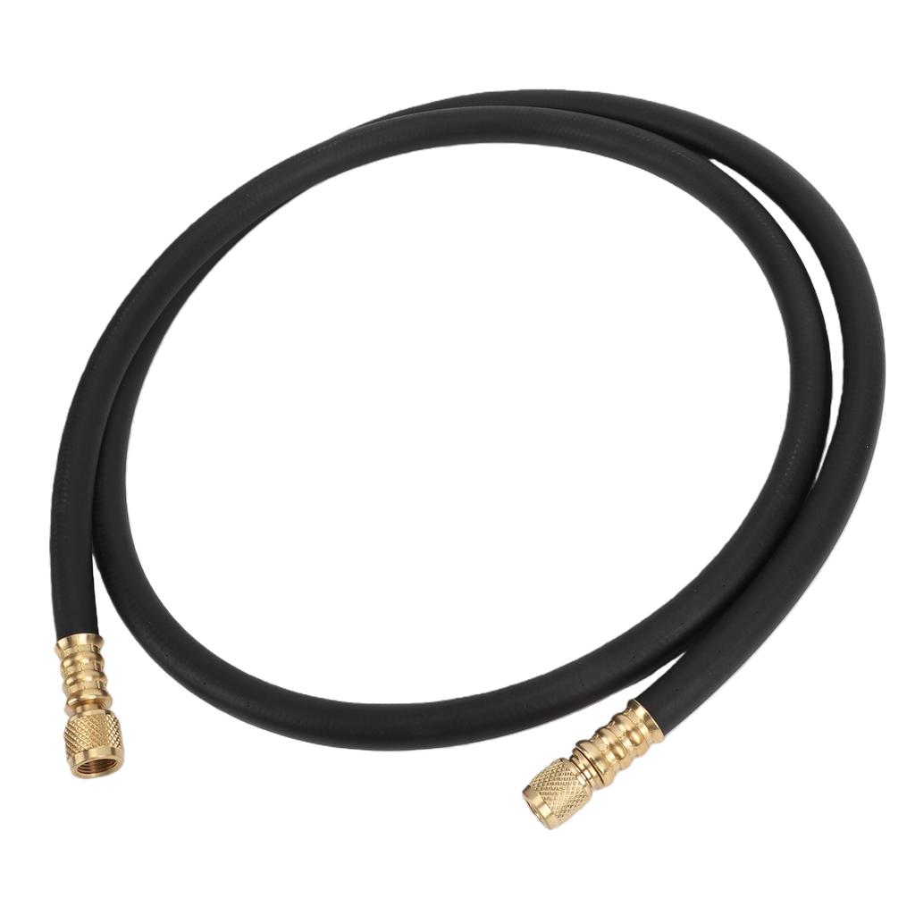 HVAC Vacuum Hose 3 8in 6ft Refrigerating Fluid Charging Standard 1 4x3 8in Flare Fitting 600Psi Working Pressure