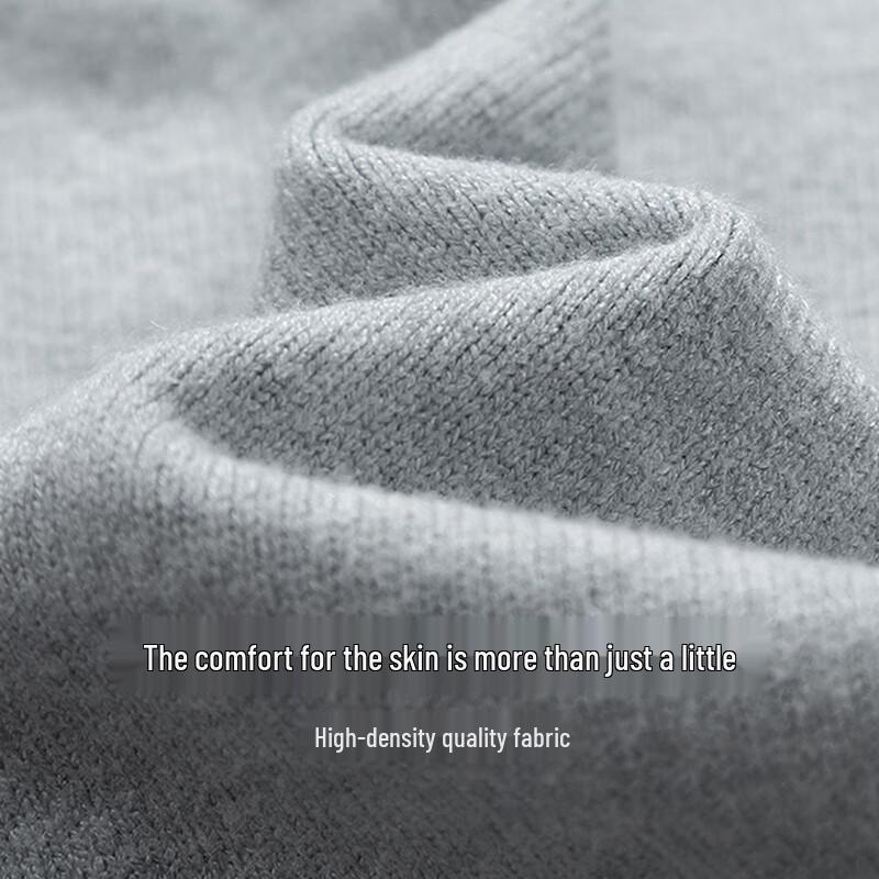 ROMON Men's Slim Fit Warm Round Neck Knit Sweater