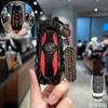 Carbon Fiber Key Fob Cover for Benz Key Case Protector Shell for Benz A-B-C Class S-Class G-Class E-Class CLA GLB CLS GLE GLC FF2