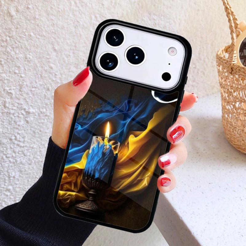 U-kraine Flagge Mädchen Muster Handyhülle Für iPhone 17 Air 16 15 14 13 12 11 Pro Max Plus
