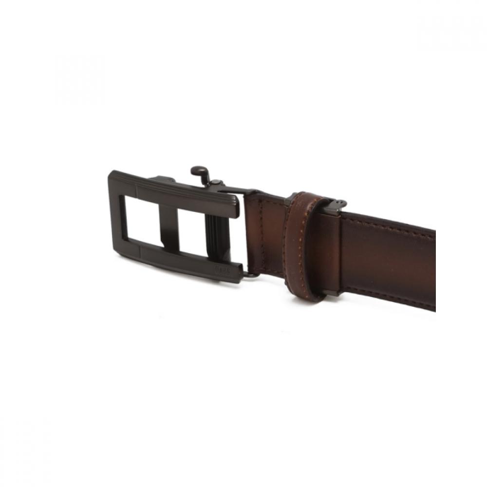 DakS Women S Brown Cowhide Automatic Belt With Buckle Dbbe5e240w3