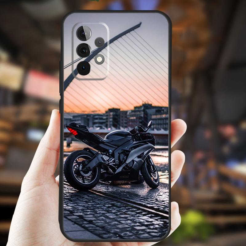 Fashion Motorcycle Man Case For Samsung Galaxy A13 A23 A33 A53 A73 A14 A34 A54 A12 A22 A32 A52 A72 A51 A71 Cover